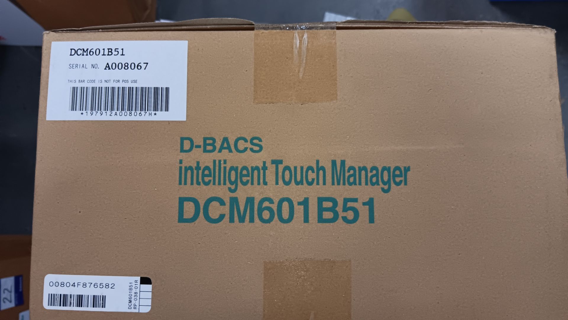 Daikin Intelligent Touch Manager DCM601B51 Centralised Controller, Serial number A008067 - Image 2 of 2