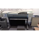 HP Designjet 510 CH337A 42in Wide Format Printer, S/N MY8BQ03013 (Located on the 1st Floor)