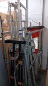 Mobile Scaffolding Tower & Contents to Racking