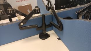 2 x Humanscale M-Flex Dual Monitor Arm (excludes monitors & PC’s) (Located on the 1st Floor) – Photo