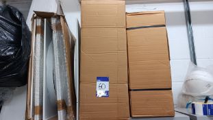 3 x boxes of Various Ceiling Extraction Intake Panels