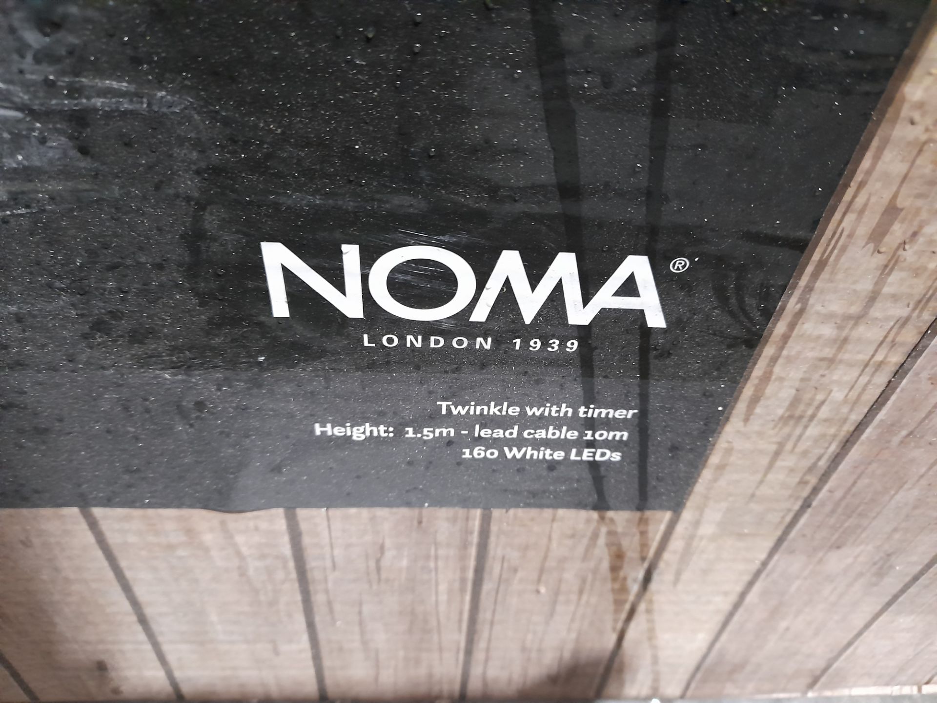 Noma 1.5m White LED Spun Acrylic Dickensian Tree (Boxed) - Image 2 of 2