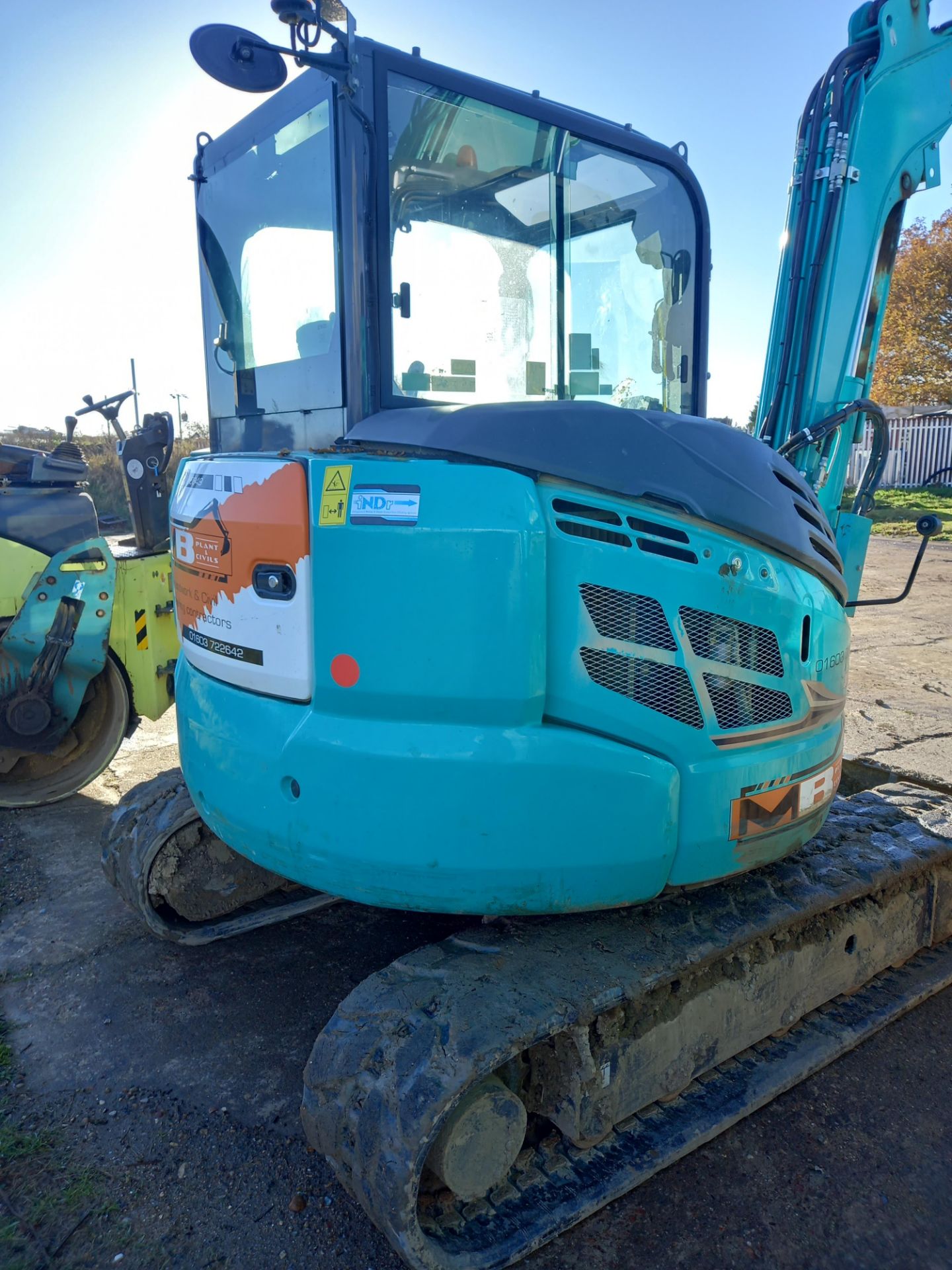 2022 Kobelco Model SK58 SRX-7 5 Tonne Excavator (rubber tracked) - Image 2 of 11