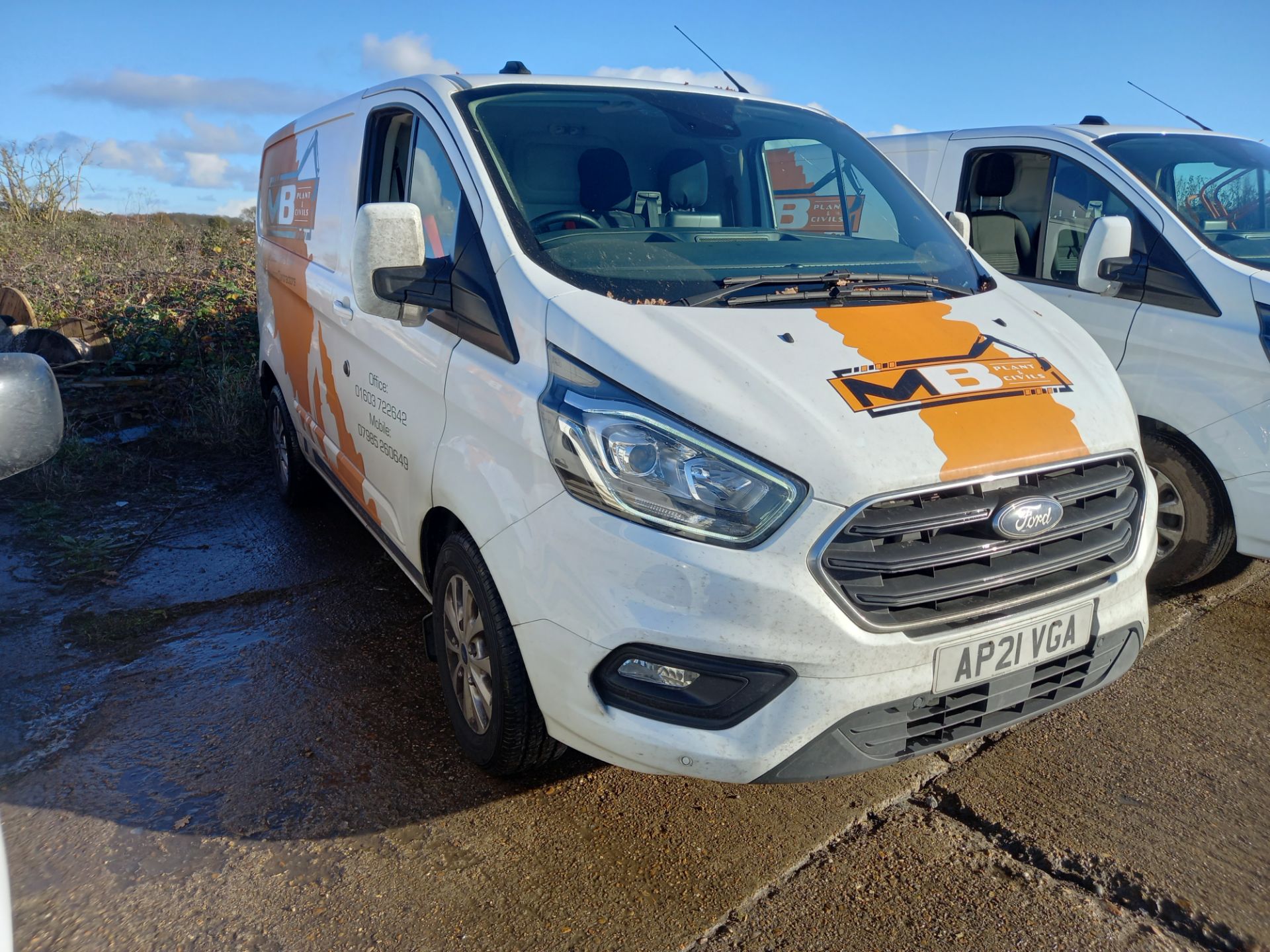 2021 Ford Transit 300 Limited Custom Diesel Panel Van - Image 2 of 9