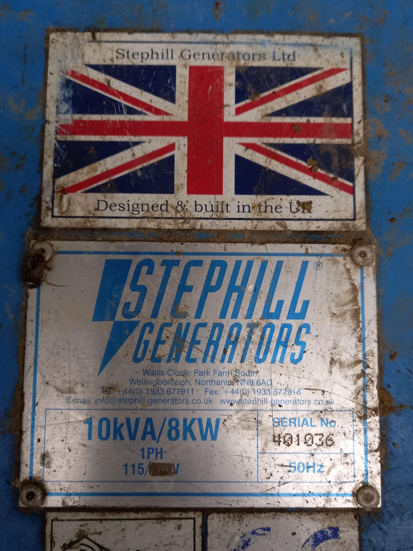 Stephill SE1000 10kVa Mobile Site Diesel Generator - Image 2 of 2