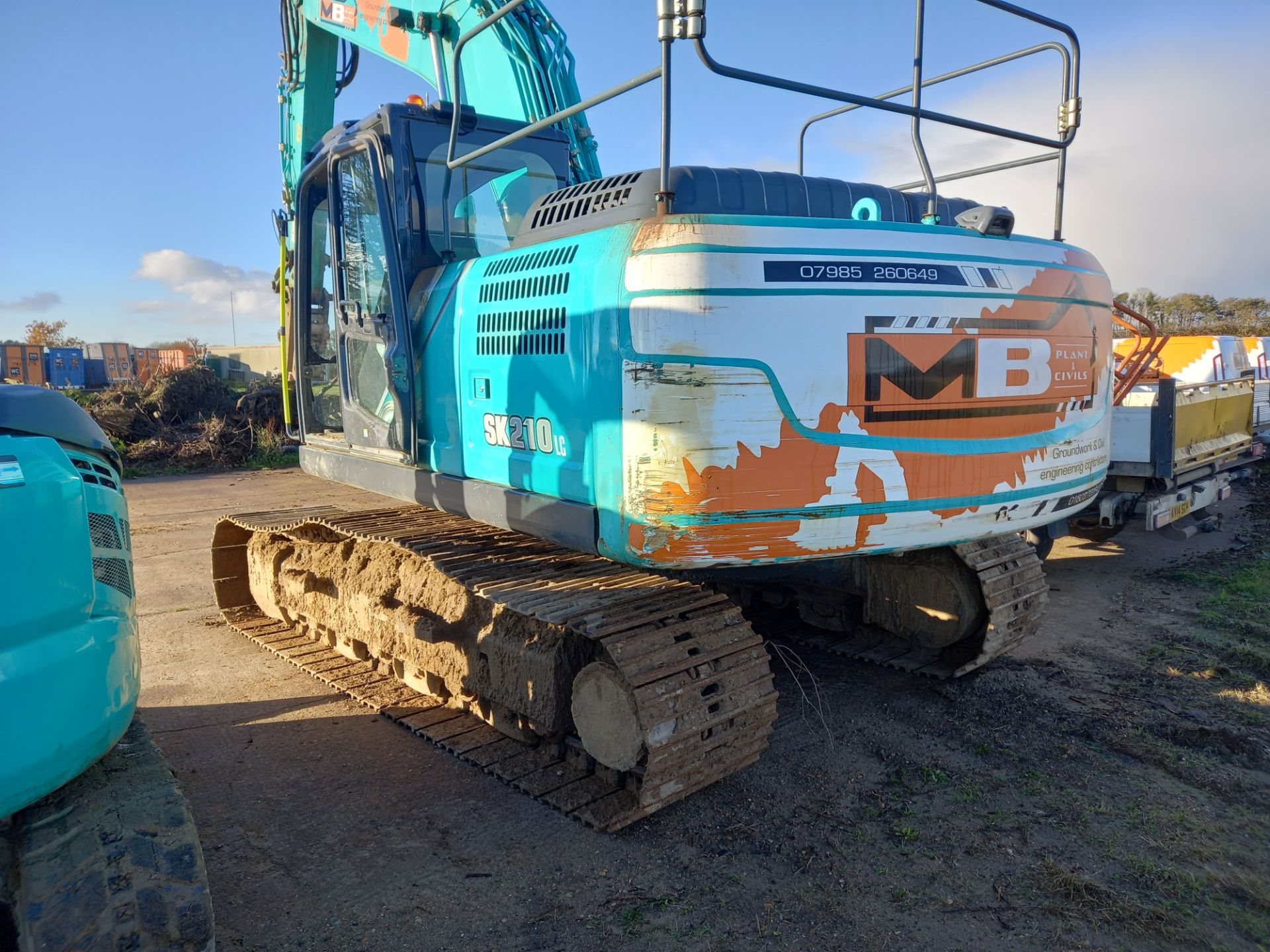 2017 Kobelco Model SK210LC-10 21 Tonne Crawler Excavator with Quick Hitch - Image 4 of 14