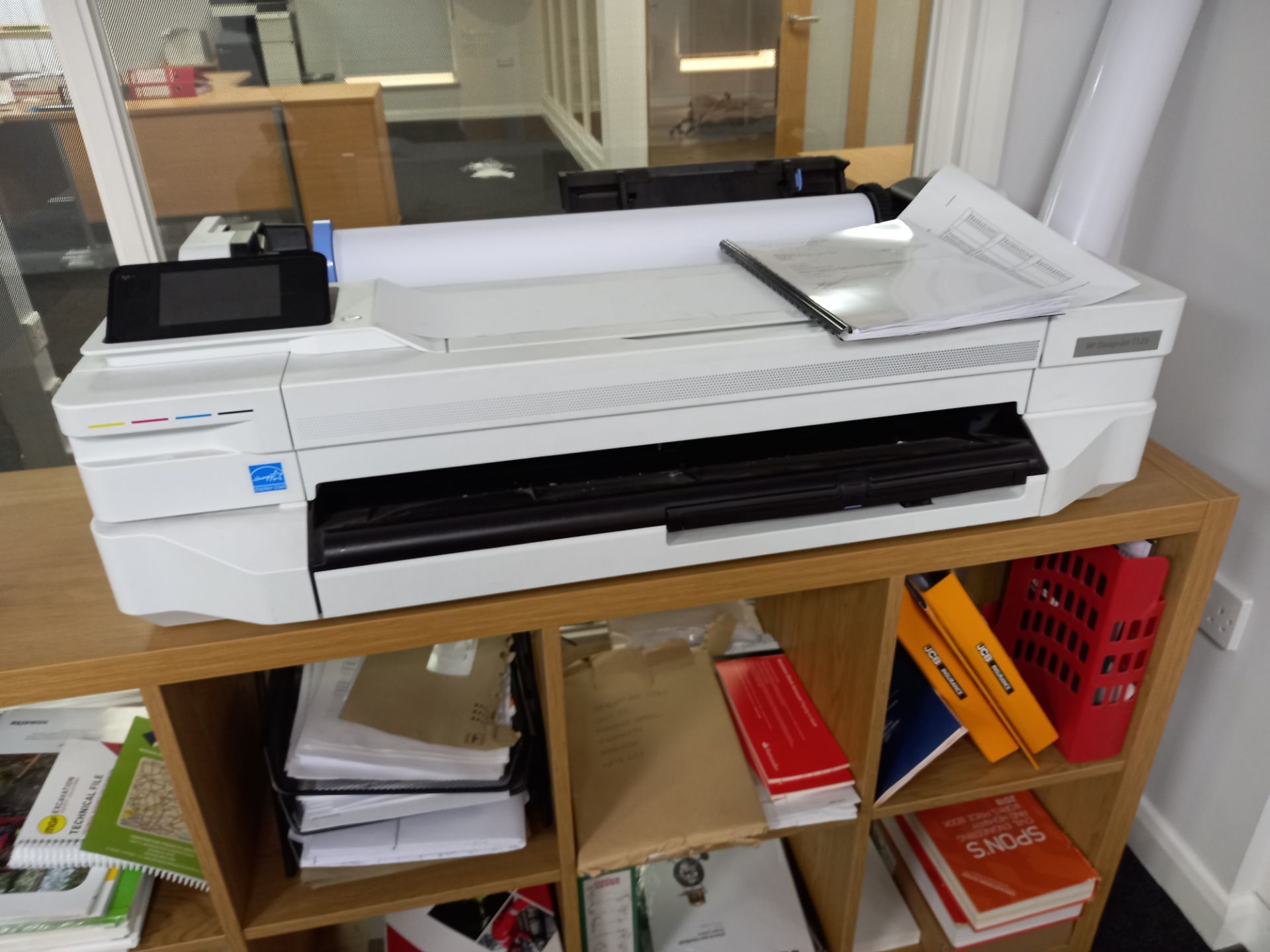 HP Designjet T125 Wide Format Printer