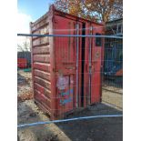 Steel Storage Container (Red) 1.6m x 1.8m