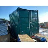 Green Shipping Container 10' x 8' (CTX)