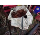 3x Builders Bags containing Cut & Bend Steel