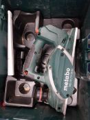 Metabo 170 18 LTX 20-82 cordless planer no batteries Location Bradford