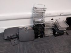Quantity of desk tidys and feel rests Location Bradford