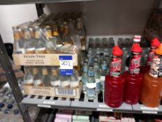 Large quantity of various fever tree mixers (tonics and lemonades) &Various Cocktail mixers and