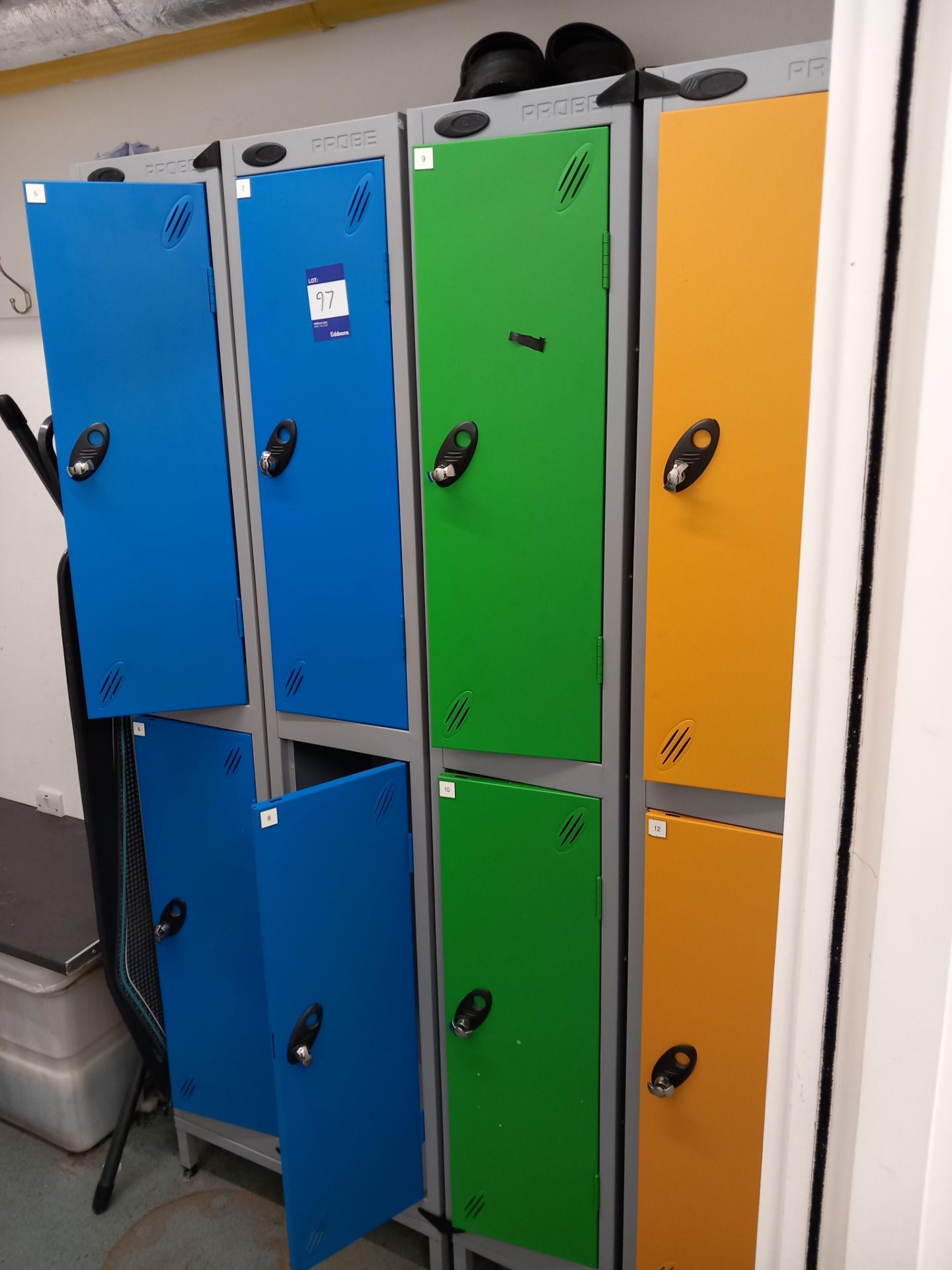 6 Probe Activ double door lockers - Image 2 of 2