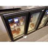 Prodis double door undercounter display refrigerat