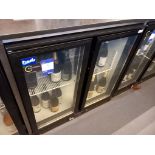 Prodis double door undercounter display refrigerat