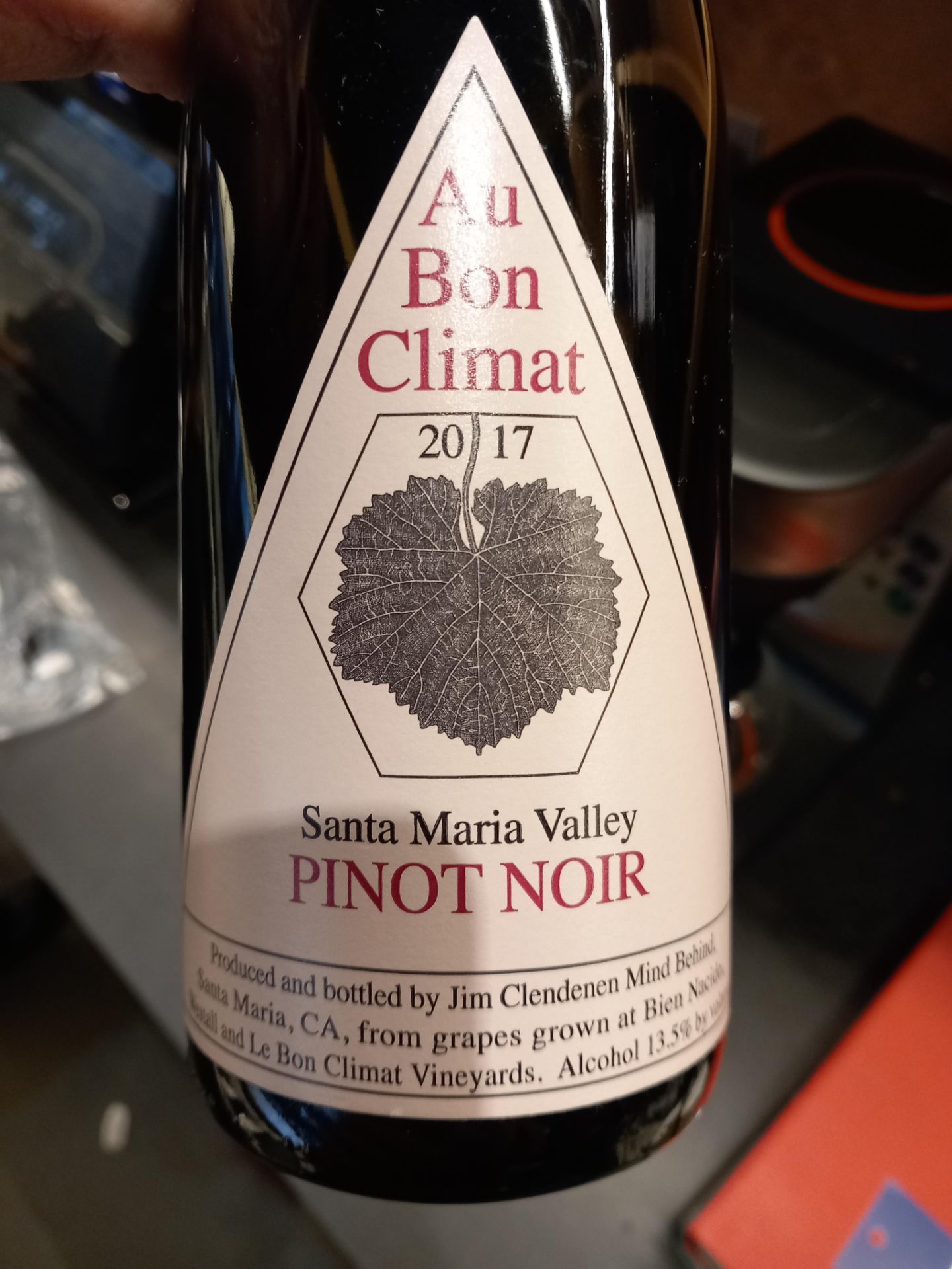 12x Barbera D'Asti Vite Colte Vino Biologico 2021 & 11x Au Barn Climat Santa Maria Valley Pinot Noir - Image 4 of 6