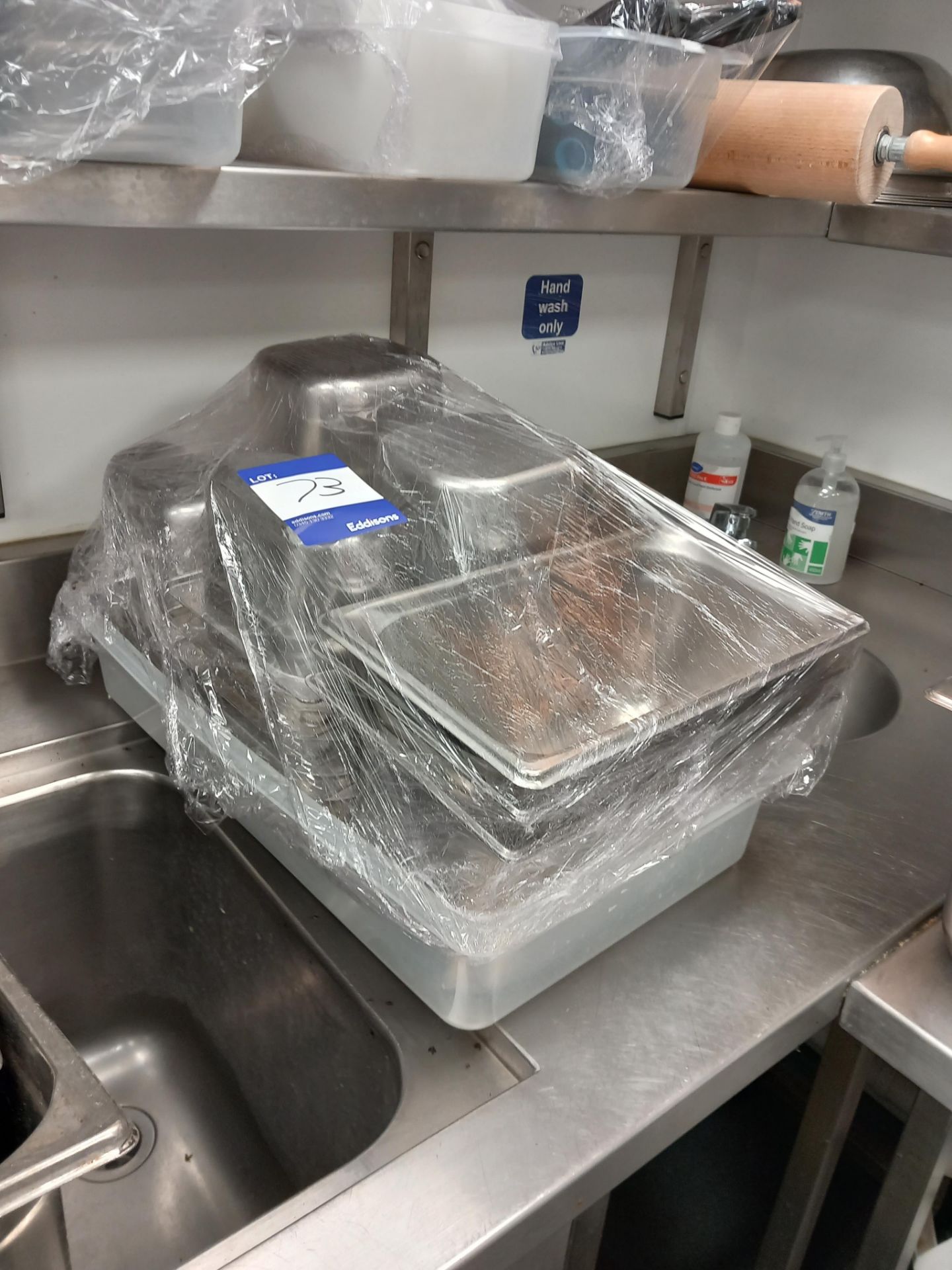 Quantity of Vogue stainless steel Gastronorm trays - Image 3 of 5