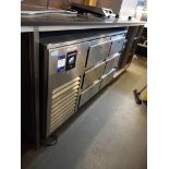 Precision stainless steel undercounter 6-drawer re