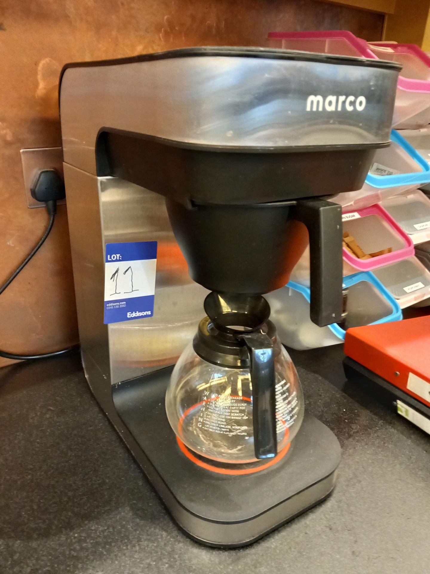 Marco BRU FHSM coffee percolator s/n 0719500506 - Image 2 of 2