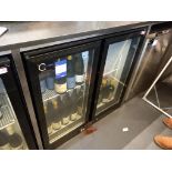 Prodis double door undercounter display refrigerat