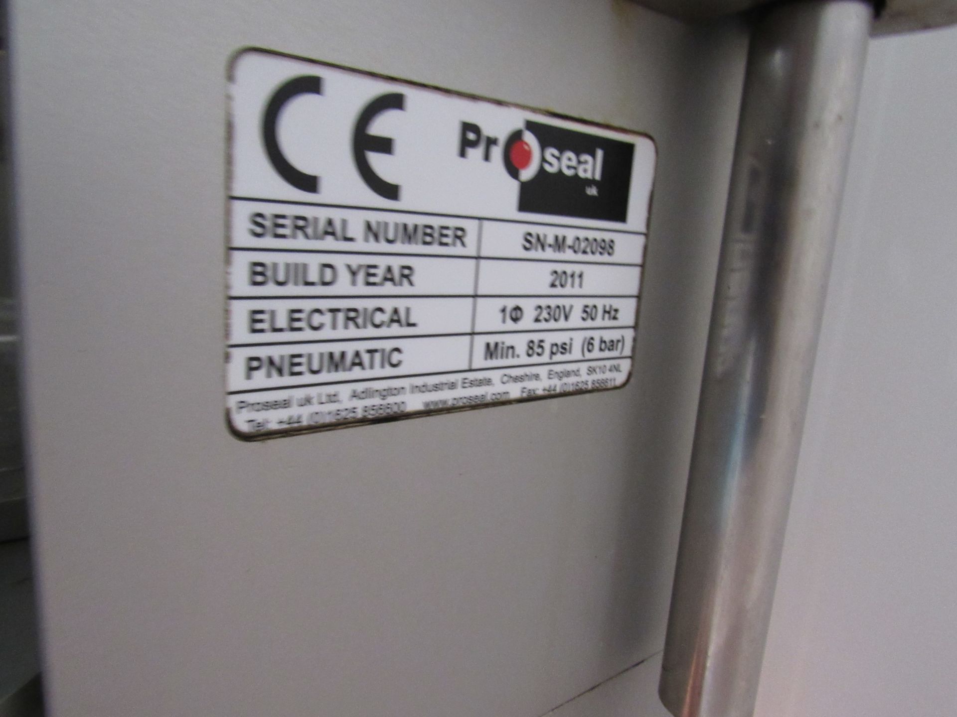 Proseal GTR twin sealer with tools, Serial number - Image 4 of 4