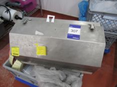 Detectamet stainless steel label dispensing unit