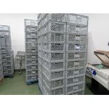 Large quantity of plastic Aver baskets to 3 pallet