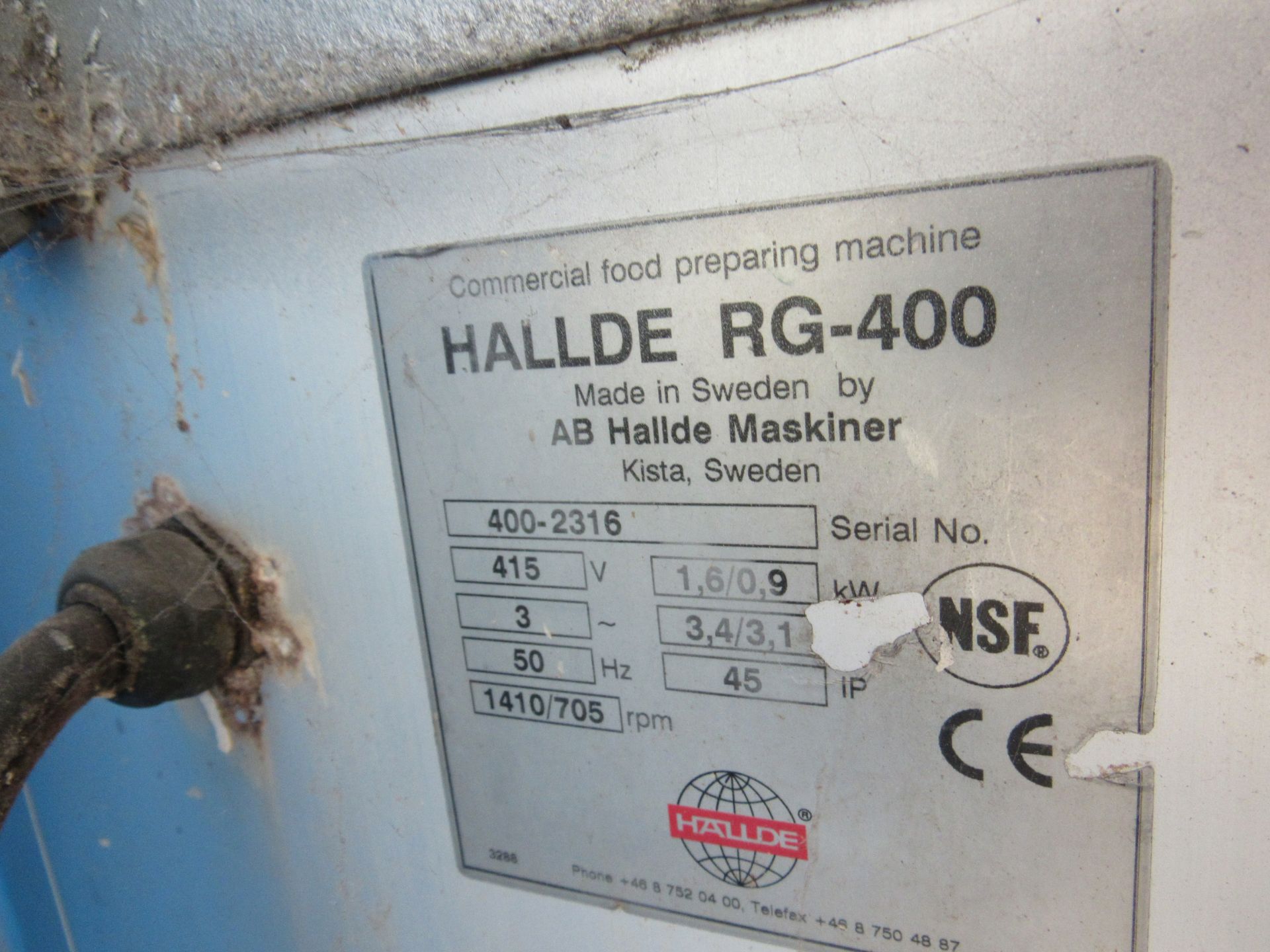 Hallde RG-400 chopper - Image 3 of 5