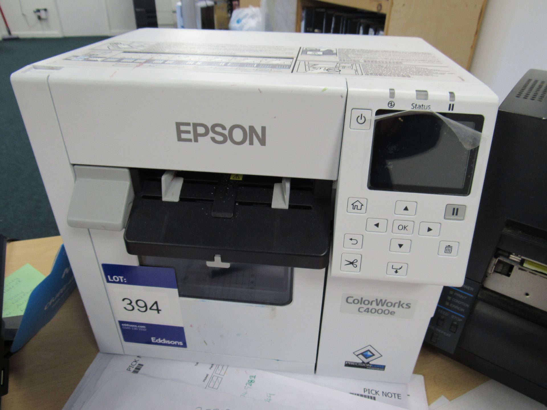 Epson Colorworks C4000e colour label printer - Image 2 of 2