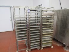 3 x tray racks