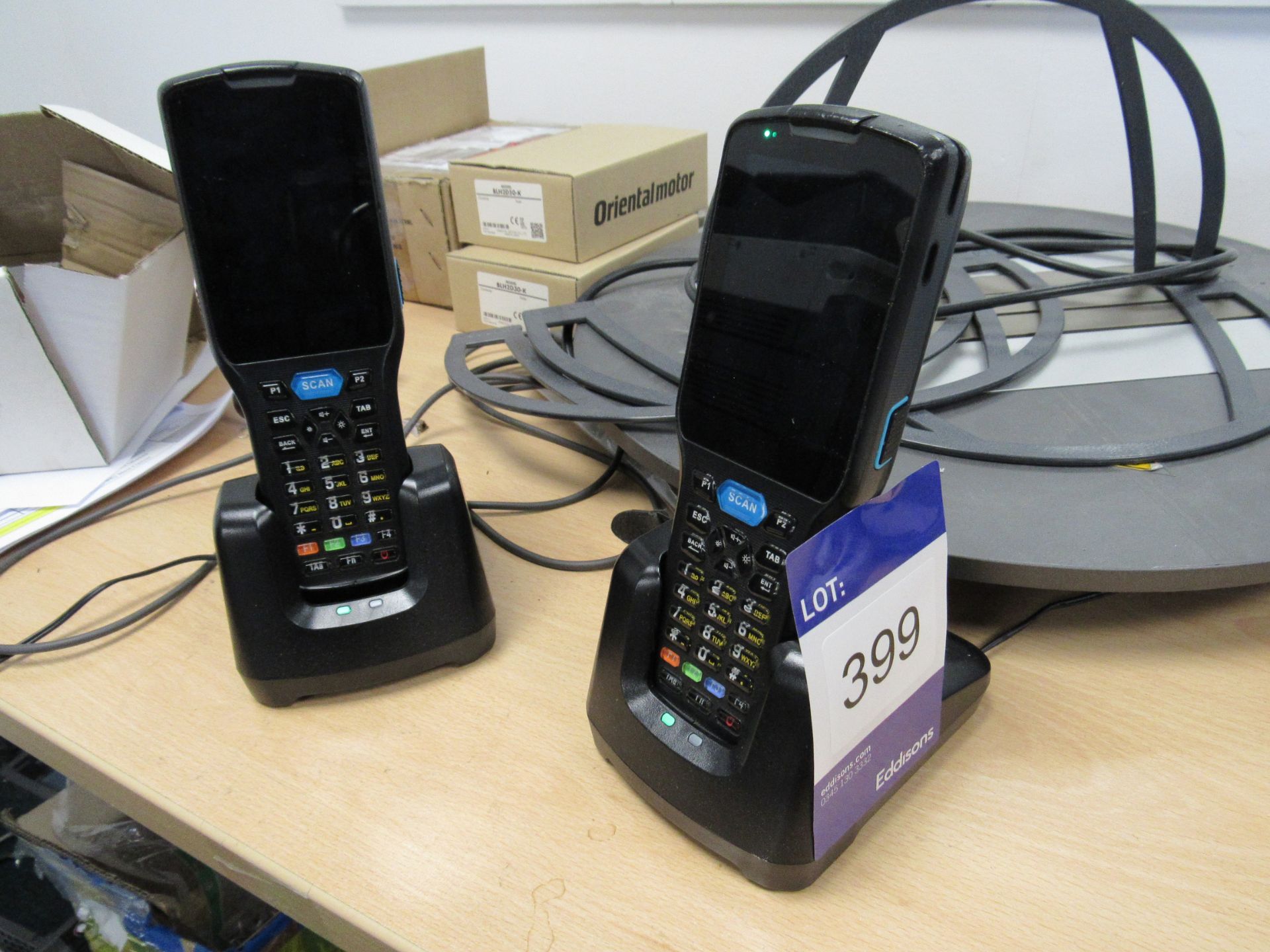 2 x Unitech HT380 barcode scanners