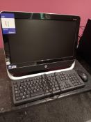 HP Pro All in One 3520 business PC 20” Screen Intel G2030, 4GB Ram Serial number CZC3087JSI