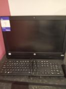 HP 20” All in One PC (Pro One 400G2) Core i3 Serial number CZC638B8KM Product Number T4R07EA#ABU