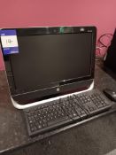 HP Pro All in One 3520 business PC 20” Screen Intel G2030, 4GB Ram Serial number CZC40229L7