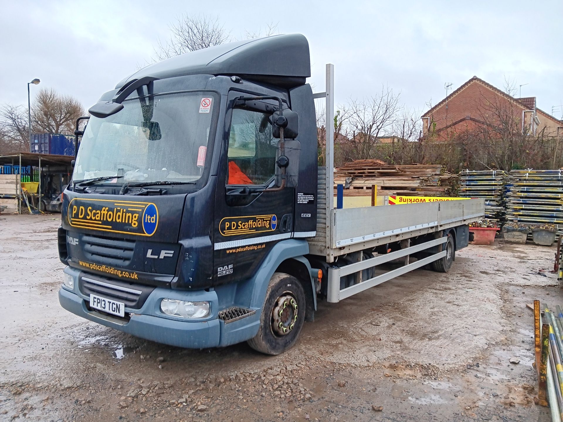 DAF LF 45.210 12-Ton Flatbed Dropside Wagon – FP13 TGN – First Registered June 2013 – 269,045 Miles - Image 2 of 10