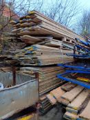 Approximately 300 x 8ft to 13ft Scaffold Boards – Require Cutting to Make Usable