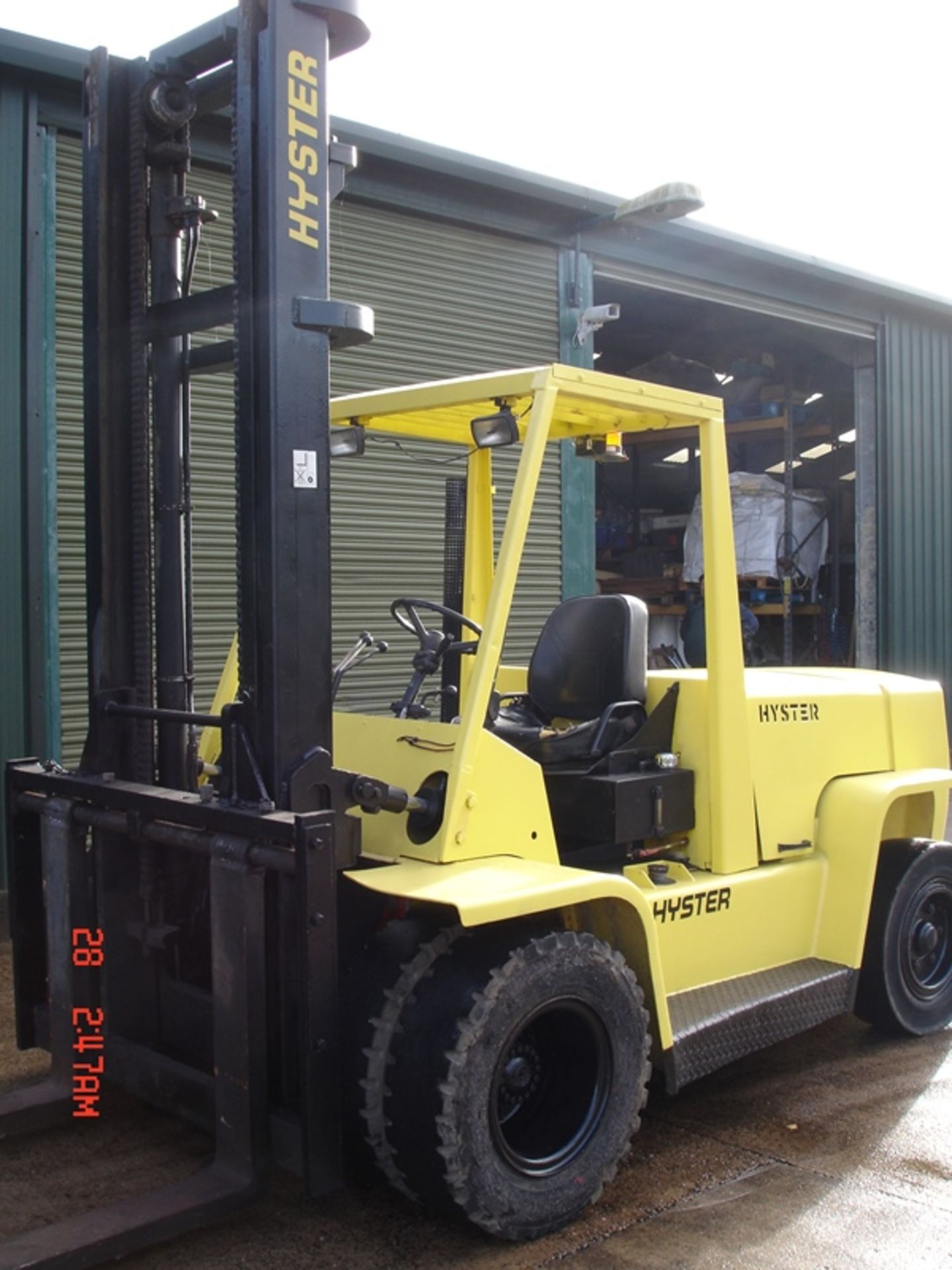 HYSTER H 7.0 XL DIESEL FORKLIFT - Image 5 of 6