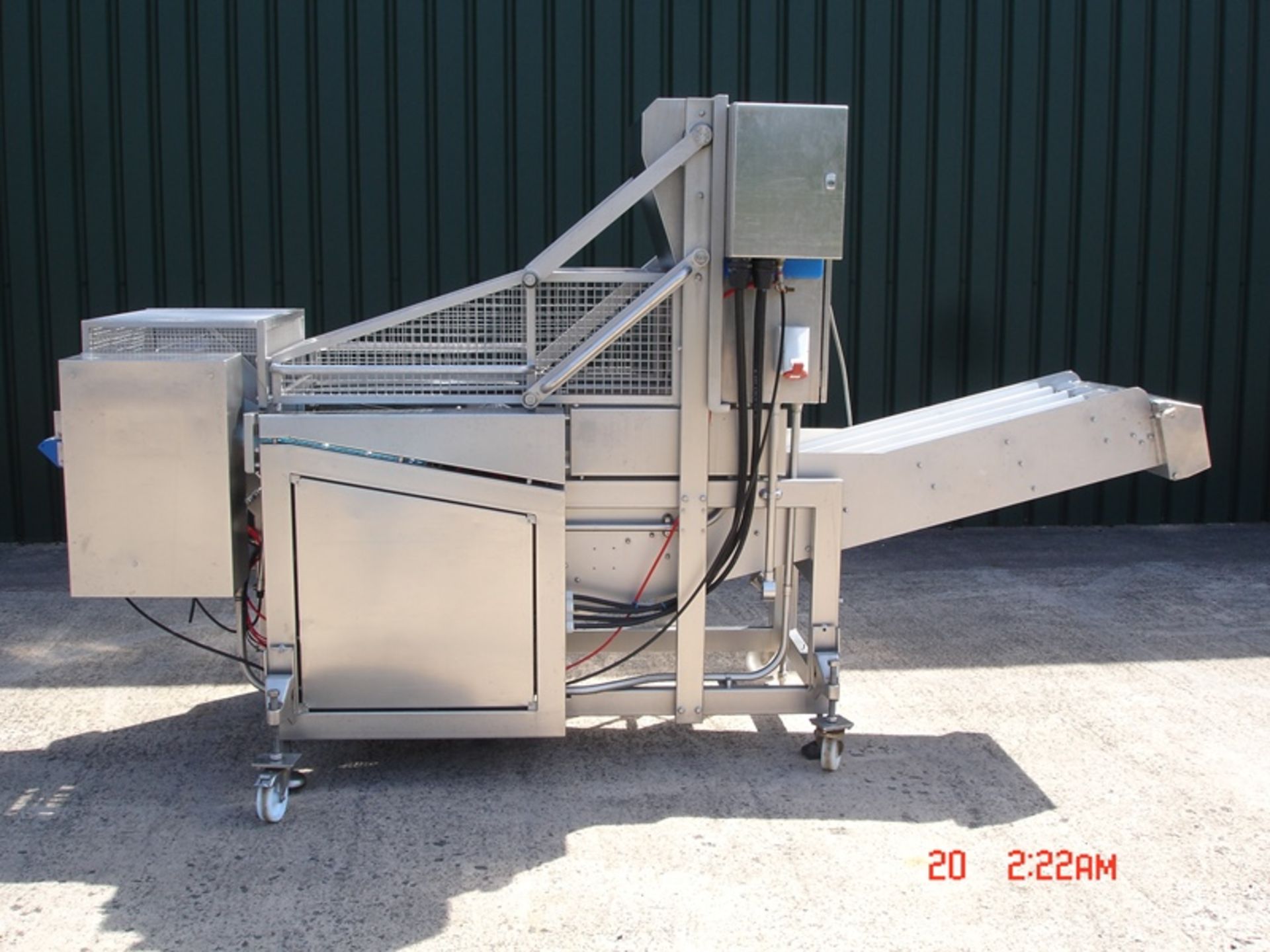 S/S SLICED BREAD SEPARATOR WITH BUTTERING POSITION