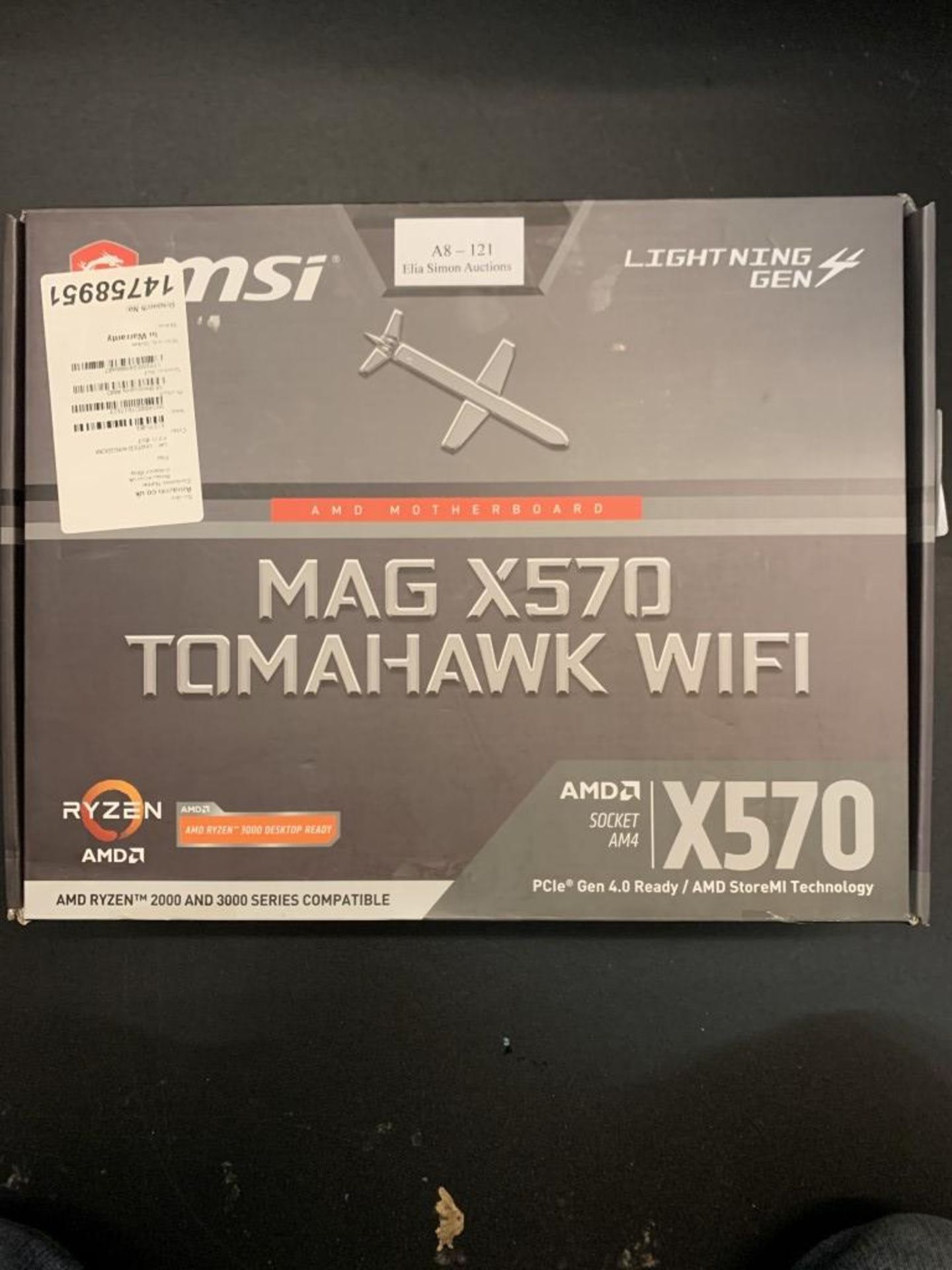 MSI MAG X570 Tomahawk Wifi Arsenal Motherboard (AMD X570, 2x PCI-E 4.0 x16, RAID 0, 1, 10, Intel Wi- - Image 2 of 2