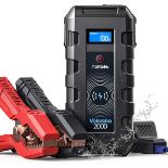 RAC Rechargeable Heavy Duty 400 Amp Jump Starter HP082 - for Cars and Other Vehicles