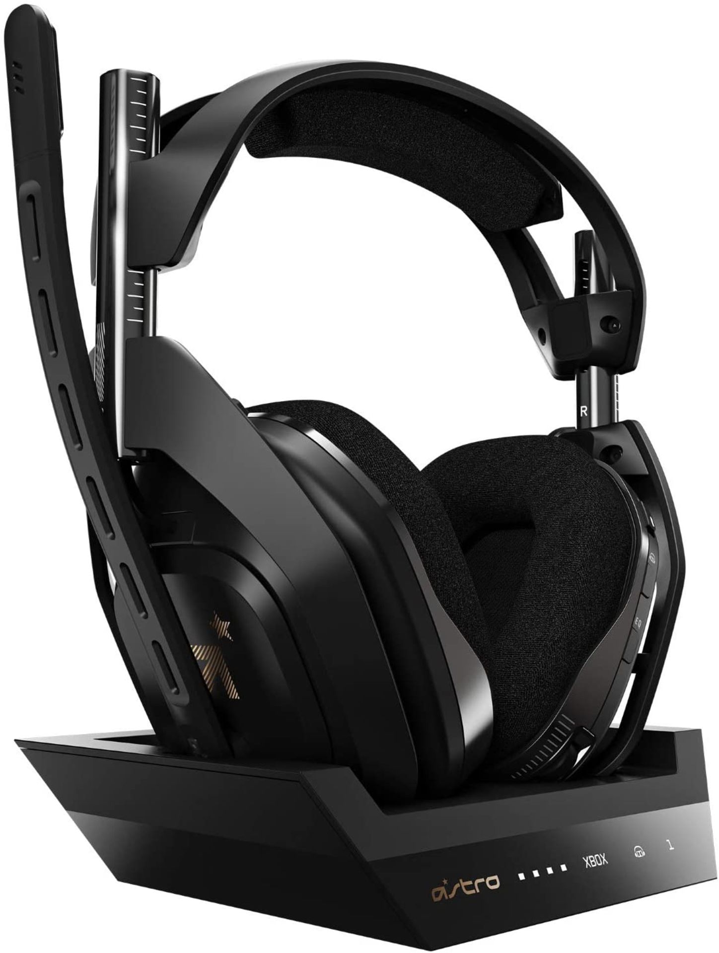 ASTRO Gaming A50 Wireless Gaming Headset + Charging Base Station, Gen 4, Dolby ATMOS, Game/Voice Bal