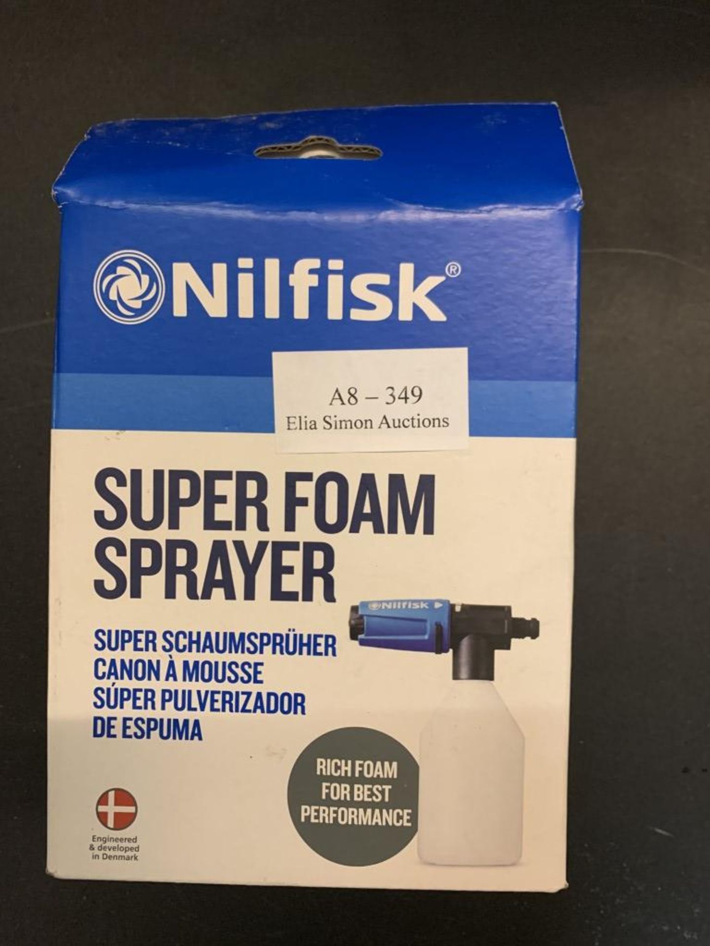 Nilfisk 128500938 Super Foam sprayer for pressure washer, Blue - Image 2 of 2