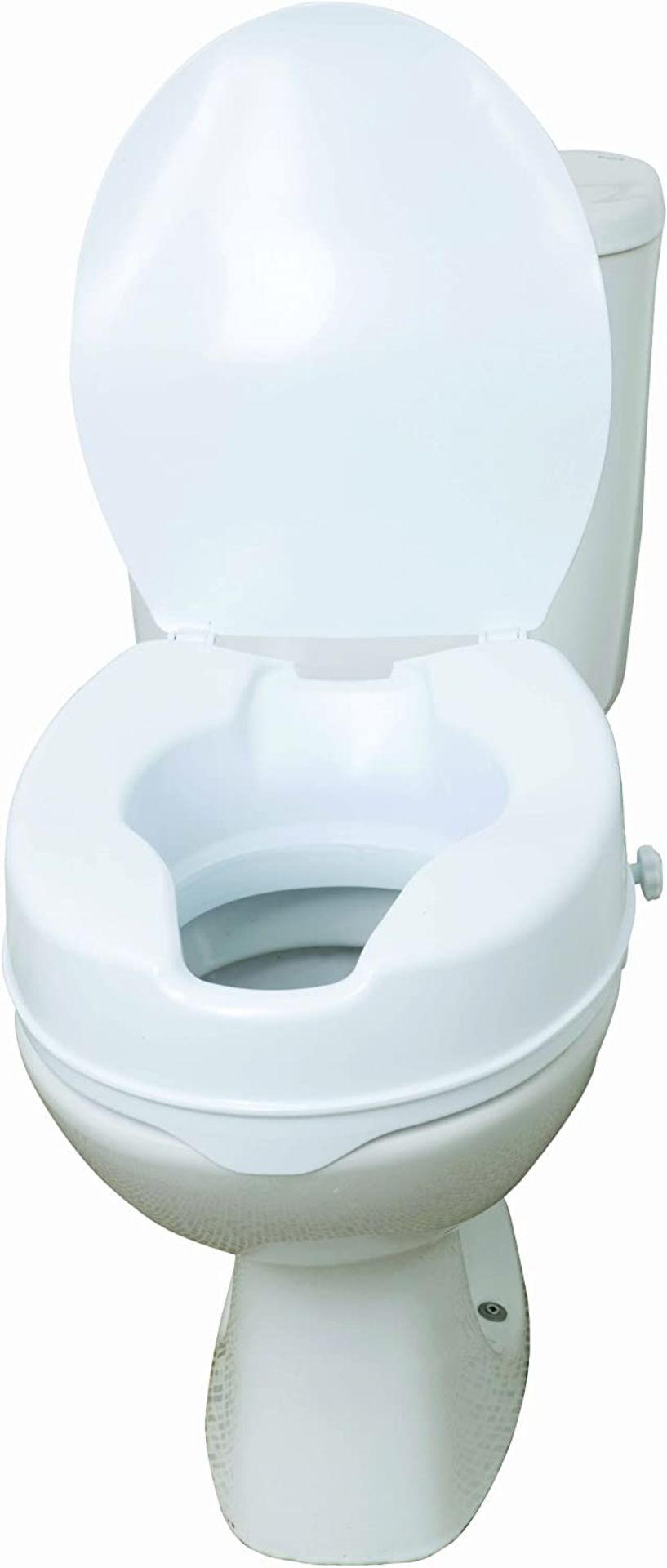 Drive 6 Inch Raised Toilet Seat with Lid