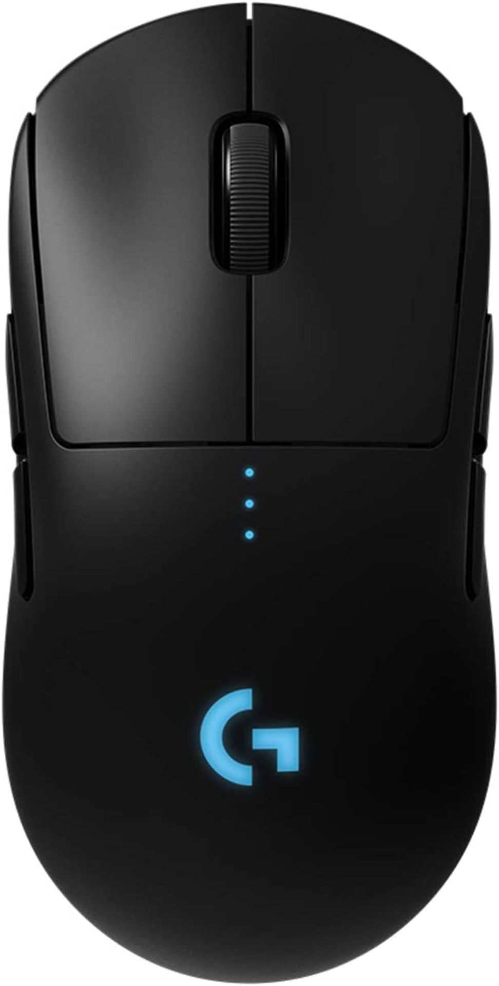 Logitech G Pro Wireless Gaming Mouse, Hero 25K Sensor, 25,600 DPI, RGB, Ultra Lightweight, 4-8 Progr