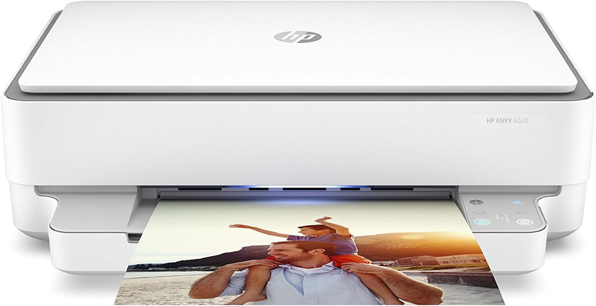 HP ENVY 6020 All-in-One Printer with Wireless Printing, Instant Ink with 3 Months Trial, White