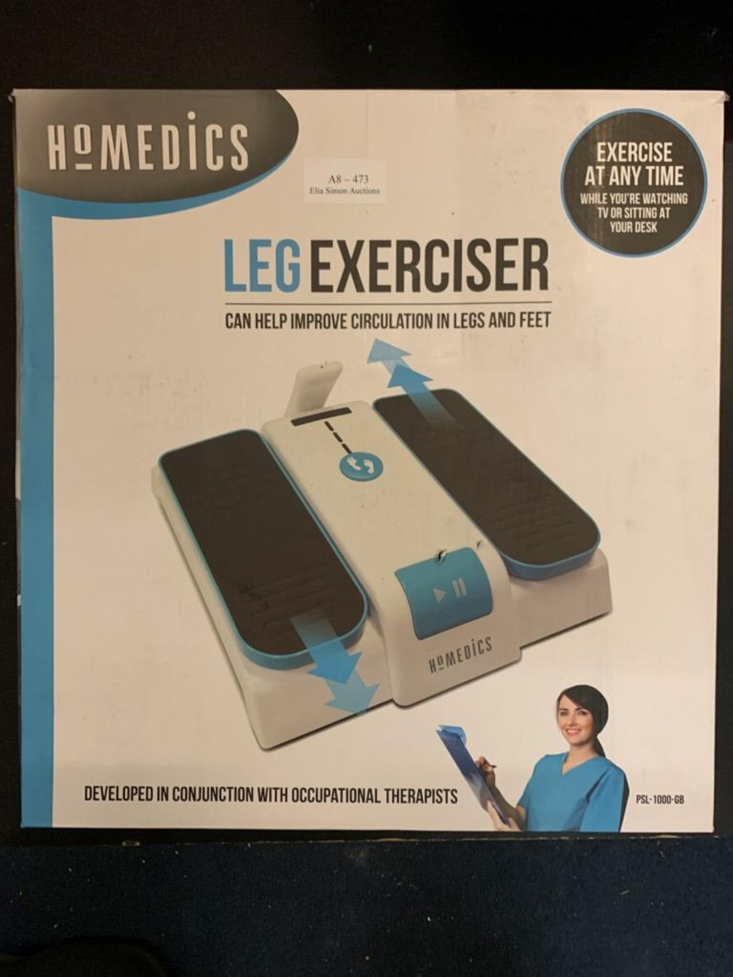 HoMedics Leg Exerciser - Improve Circulation & Mobility, Reduce Joint Discomfort, Aching, Tiredness - Image 2 of 2