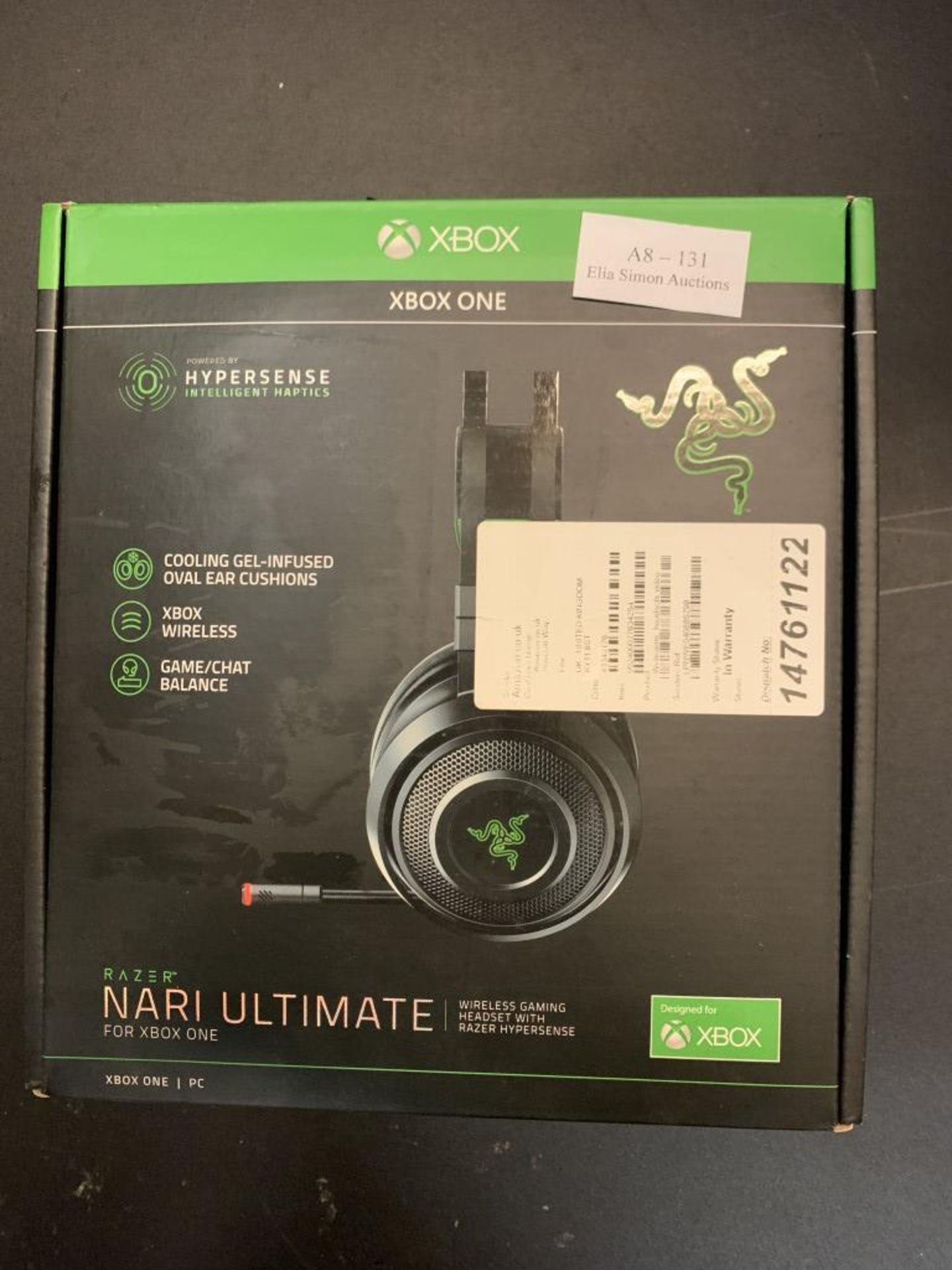 Razer Nari Ultimate for Xbox One - Wireless Gaming HyperSense Headphones for Xbox One + Xbox Series - Image 2 of 2