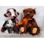 Charlie Bears Secret Collection Tatty CB647007O designed by Heather Lyell with jointed arms and