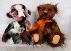 Charlie Bears Secret Collection Tatty CB647007O designed by Heather Lyell with jointed arms and